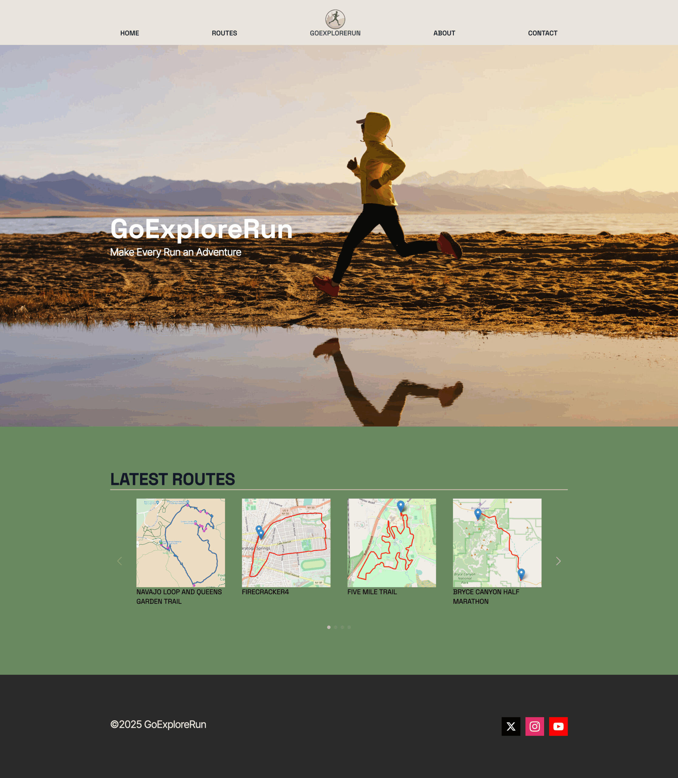 Goexplorerun screenshot
